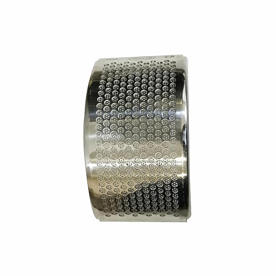 MILCENT Stainless Steel Jali No. 3 for Domestic Flour Mill | Atta Chakki Spare Part | Durable SS Grinding Jali, Fine Mesh Sieve Plate for Wheat & Multi Grain Grinding (Silver)