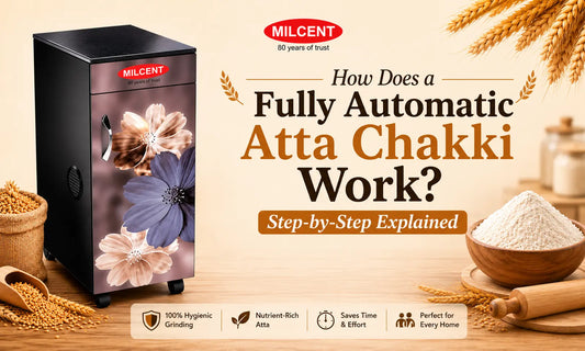 How Does a Fully Automatic Atta Chakki Work? Step-by-Step Explained