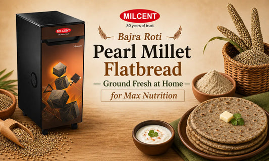 Bajra Roti (Pearl Millet Flatbread) — Ground Fresh at Home for Max Nutrition