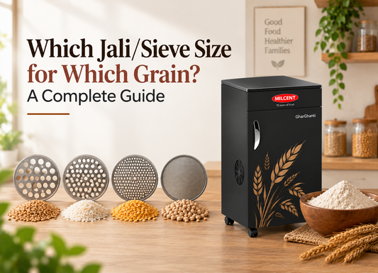 Which Jali/Sieve Size for Which Grain? A Complete Guide