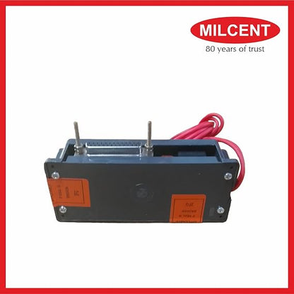 Milcent Auto Unit Whisper 373 Control Unit | 2FG 541 Motor Cut-Off Switch with Wiring | Overload Safety Device for Atta Chakki | Durable Genuine Spare Part for Domestic Flour Mill (ISI)