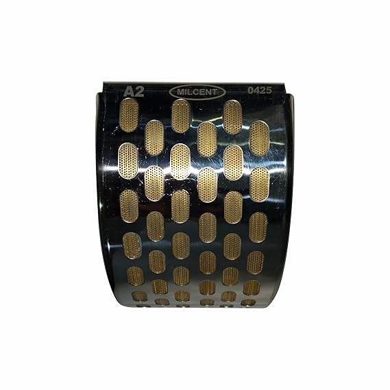 Milcent Flour Mill Jali No. 2 (A2) | Stainless Steel Atta Chakki Jali | Compatible with Milcent Domestic Flour Mill | Coarse Grinding Sieve for Bajra & Multigrain | Durable Replacement Spare Part
