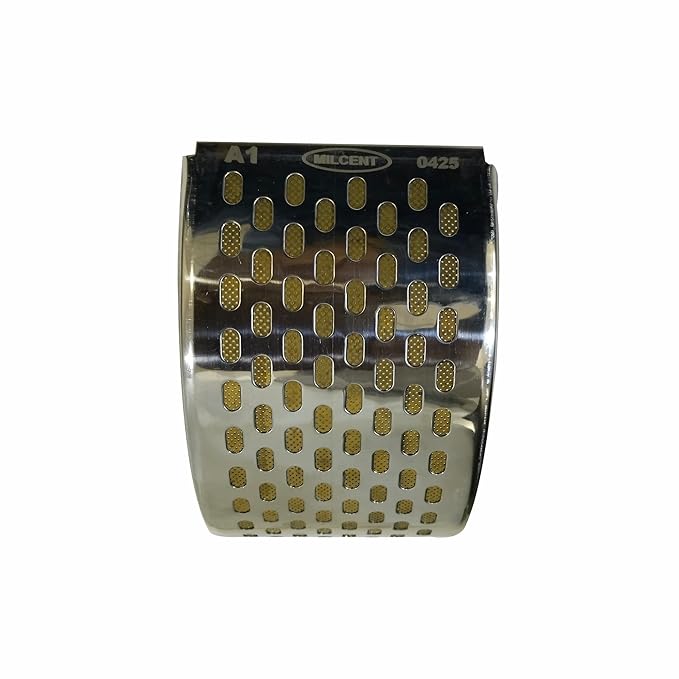 Milcent Stainless Steel Jali No. 1 for Flour Mill | Atta Chakki Jali Plate | Durable SS Mesh | Fine Grinding Sieve | Compatible with Milcent Domestic Flour Mill Machine