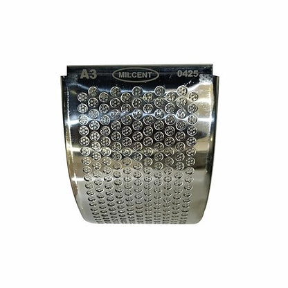MILCENT Stainless Steel Jali No. 3 for Domestic Flour Mill | Atta Chakki Spare Part | Durable SS Grinding Jali, Fine Mesh Sieve Plate for Wheat & Multi Grain Grinding (Silver)