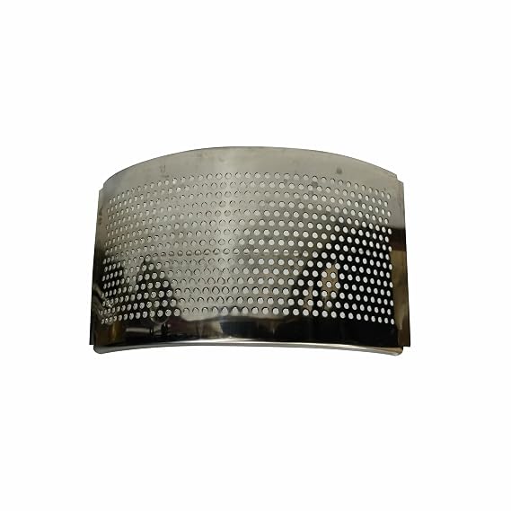 Milcent Flour Mill Jali No. 6 | Stainless Steel Atta Chakki Jali | Silver Grinding Screen | Original Spare Part for Milcent Domestic Flour Mill Machine | Wheat & Multigrain Grinding