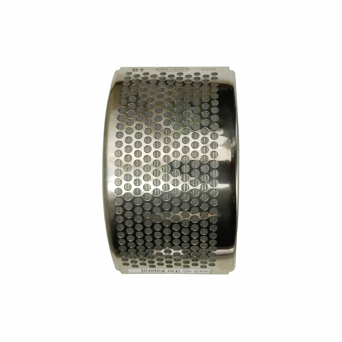Milcent Flour Mill Jali No. B1 | Stainless Steel Atta Chakki Jali for Bajra Grinding | Original Spare Part for Milcent Domestic Flour Mill Machine (Set of 1)