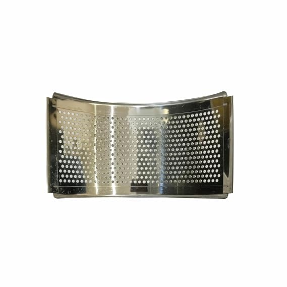 Milcent Flour Mill Jali No. 6 | Stainless Steel Atta Chakki Jali | Silver Grinding Screen | Original Spare Part for Milcent Domestic Flour Mill Machine | Wheat & Multigrain Grinding