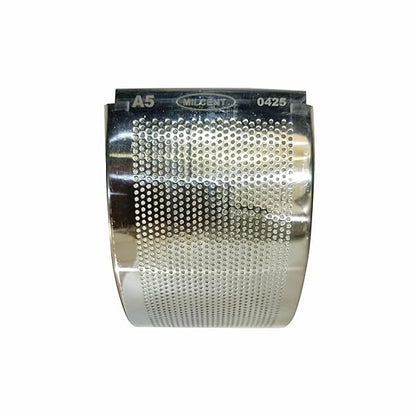 Milcent Flour Mill Jali No. 5 | Stainless Steel Atta Chakki Jali | Compatible with Milcent Domestic Flour Mill | Fine Grinding Sieve for Wheat & Multigrain | Durable Replacement Spare Part